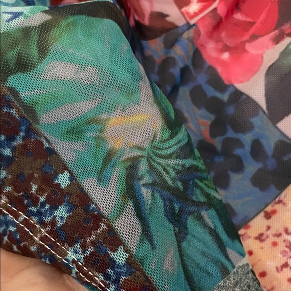 Anthro Floral Patchwork dress - Picture 4 of 5